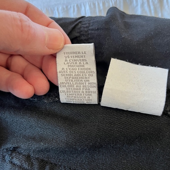 PURE By Alfred Sung Black Jeans Straight Leg Mid-Rise Classic 5 Pocket - Picture 9 of 14